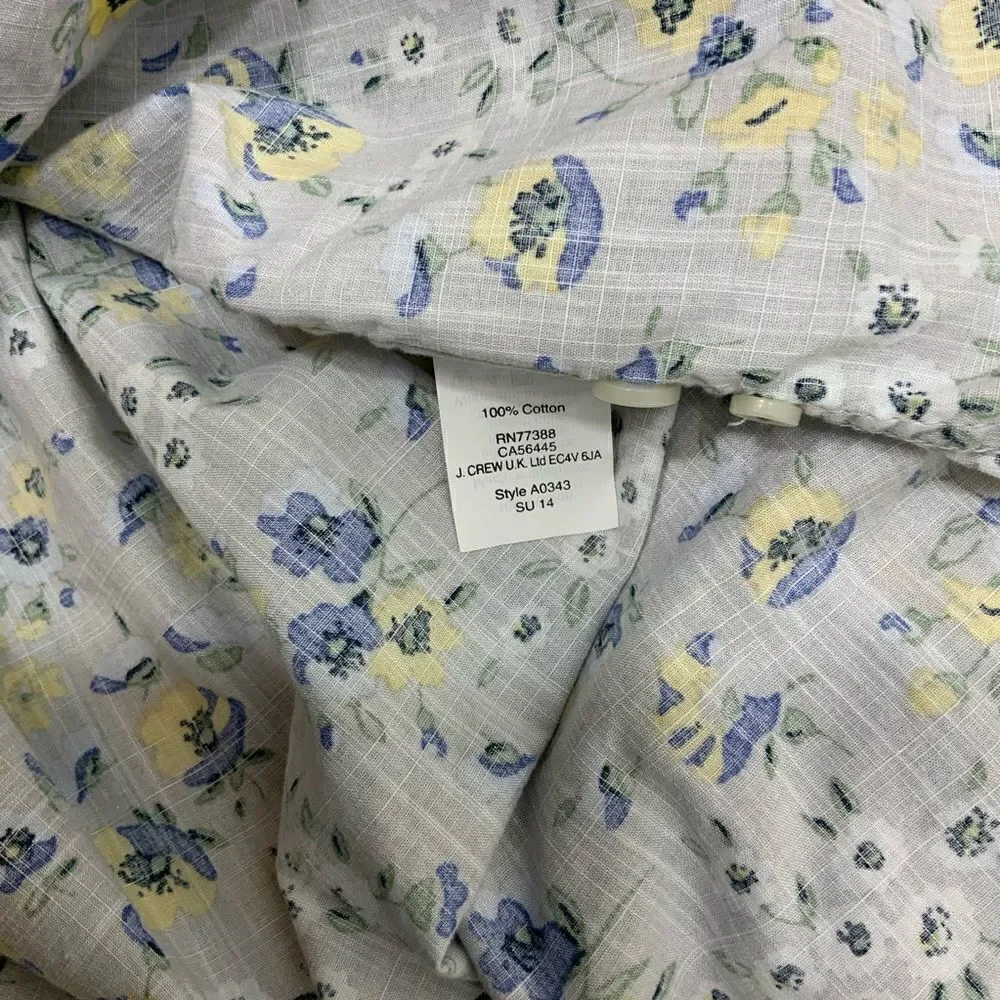 J. Crew long sleeve slim fit shirt